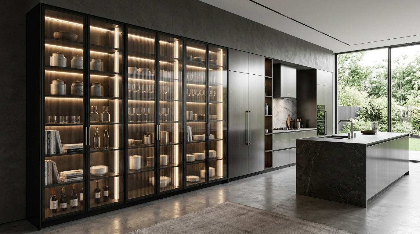 Aluminum Pantry Cupboards